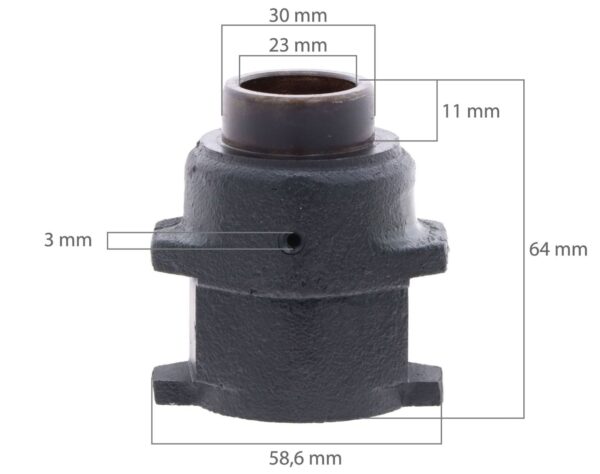 Boccola per cuscinetto frizione assale Yanmar YM, YMG, FF - immagine 7