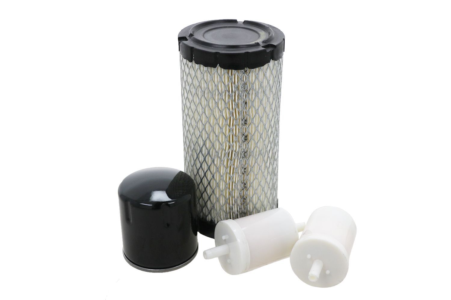 Kit Filtri Kubota BX22, BX23, BX24, BX25, BX1500, BX1800, BX1830, BX1850, BX1860, BX1870, BX1880, BX2230, BX2350, BX2360, BX2370, BX2380, BX2660, BX2670, GR2100, GR2110, GR2120, ZD18, ZD21, ZD28,