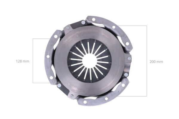 Kit frizione Hinomoto E21, E23, E25, E28, E230, E262, E264, E280, E2602, E2604, E2802, E2804, Allis Chalmers 5020, 5030 - immagine 3