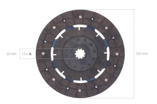 Kit frizione Hinomoto E322, E324, N249, N279 - immagine 5
