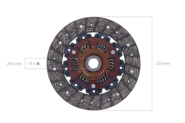 Kit frizione Iseki TG, TK (Originale Iseki) - immagine 5