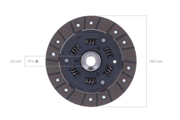 Kit frizione Iseki, Landhope, TU120-TU318, Sial 3, Sial 5, TF3, TF5 - immagine 5