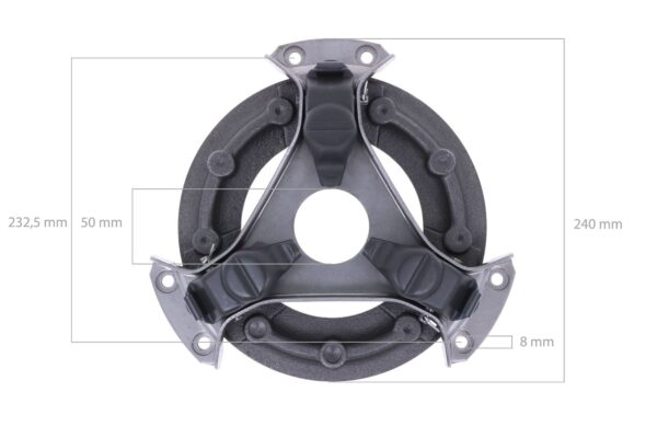 Kit frizione Shibaura serie 30, 31, 50, Kubota, serie B, RTV900, serie ST - immagine 2