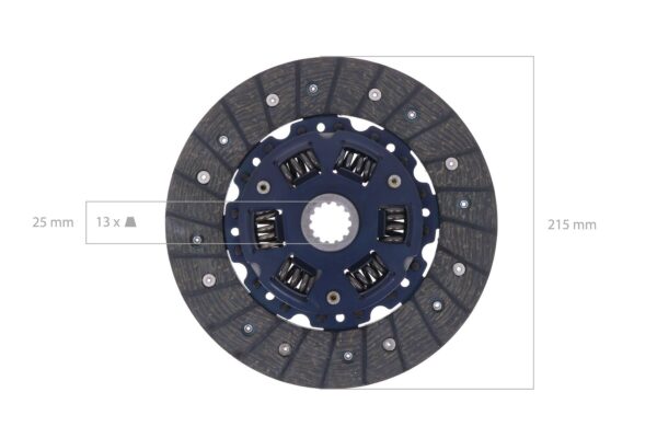 Kit frizione Yanmar YM1802-YM2420, serie F, serie FX - immagine 6