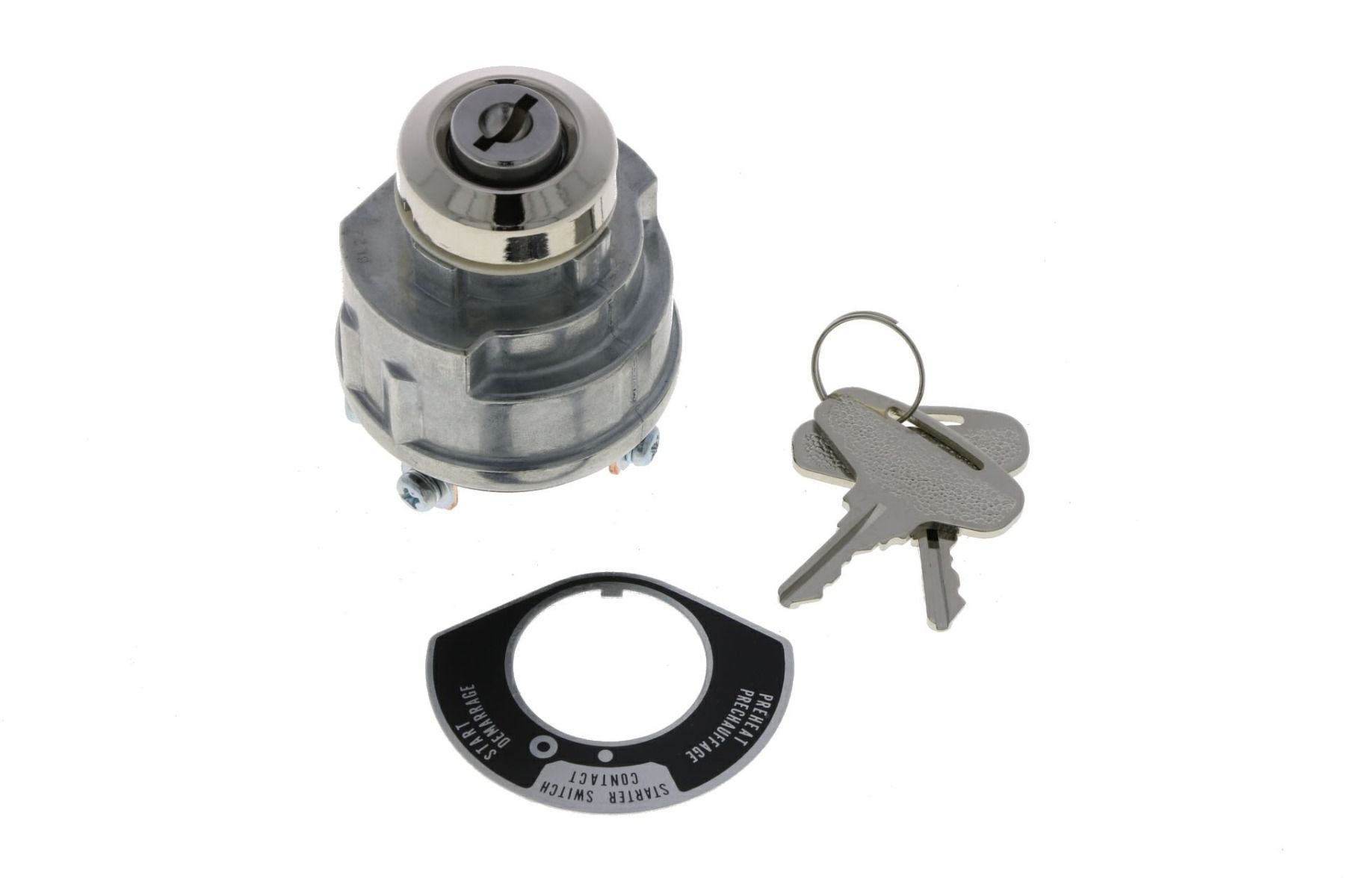 Blocchetto accensione con chiavi Kubota, Mitsubishi, Iseki, Hinomoto, Bolens, Case IH, Deutz, Ford, Shibaura, Massey Ferguson