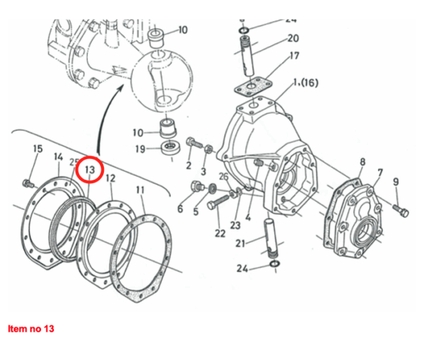 Parapolvere assale anteriore Kubota B-Types, Zen Noh ZB-Types - immagine 4