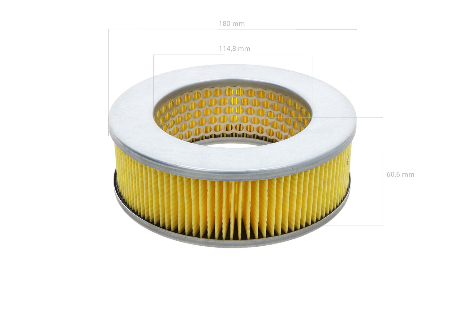 Filtro aria Yanmar YM195, YM240, YM1500, YM1600, YM1700, YM1900, YM2000, YM2210, YM2500, YM3000