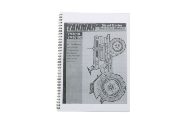 Manuale Yanmar YM1610 (inglese)