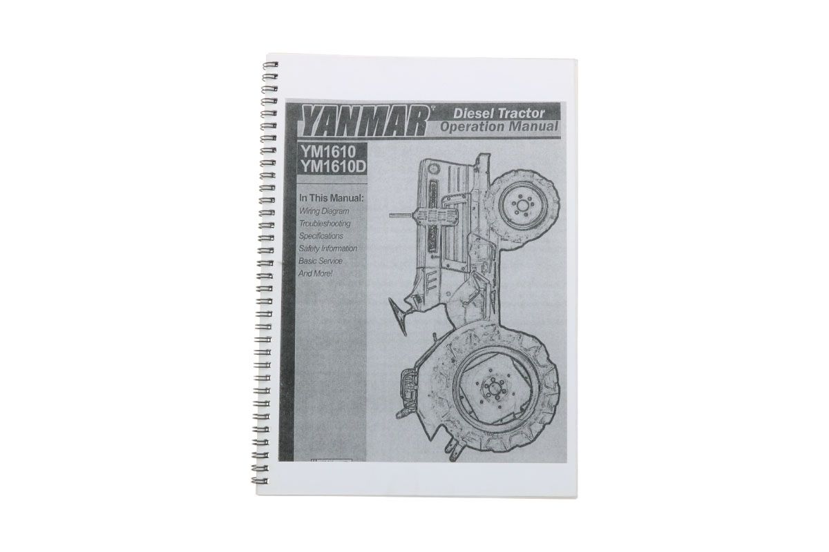 Manuale Yanmar YM1610 (inglese)