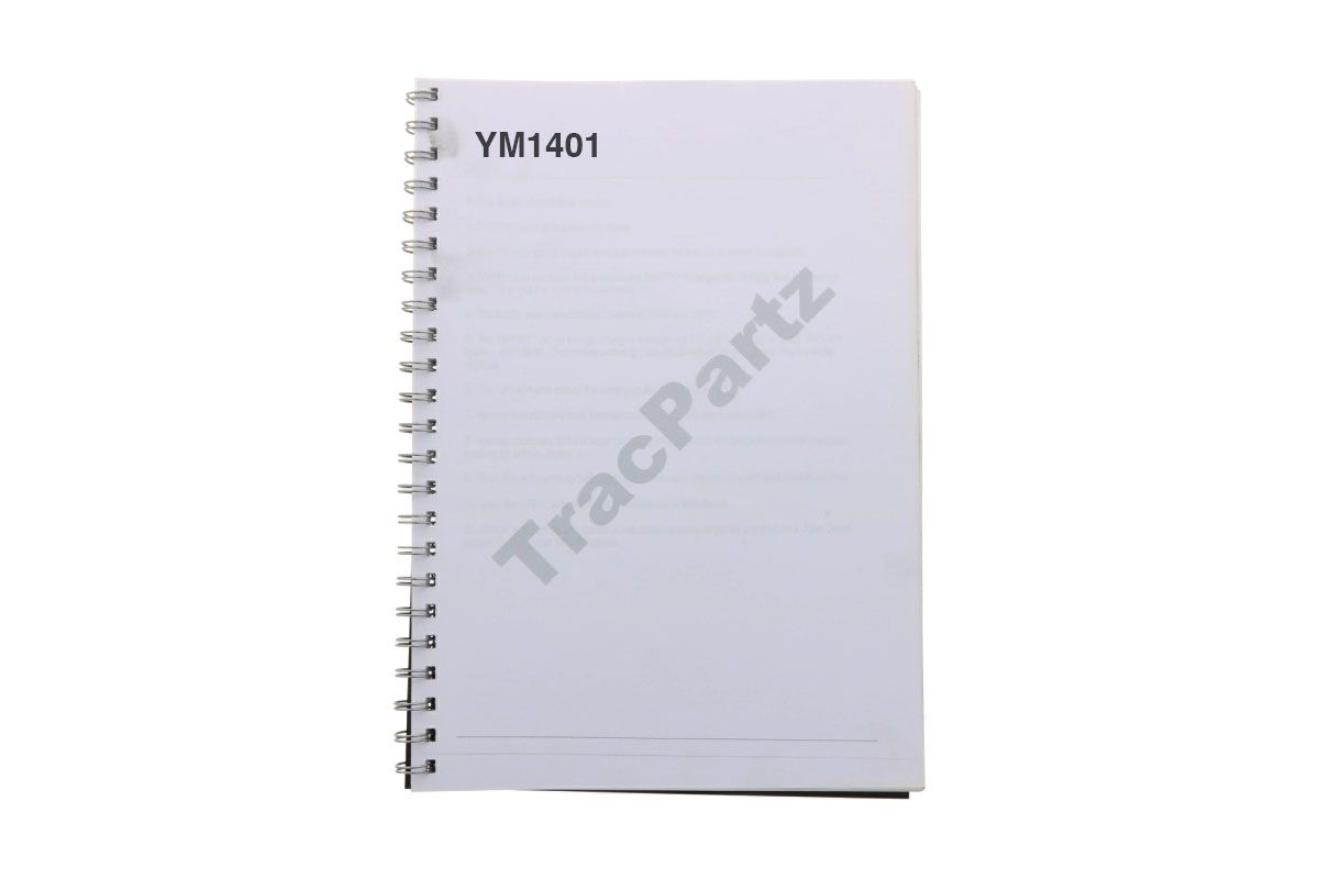 Manuale Yanmar YM1401 (inglese)