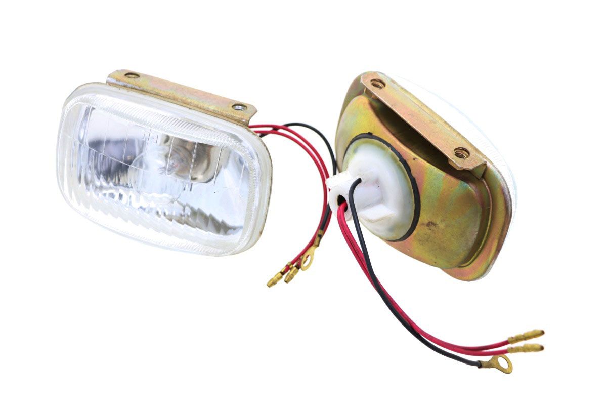 Koplampen (set) Yanmar YM155, YM165, YM186, YM187, YM220, YM226, YM250,  YM1100, YM1300,