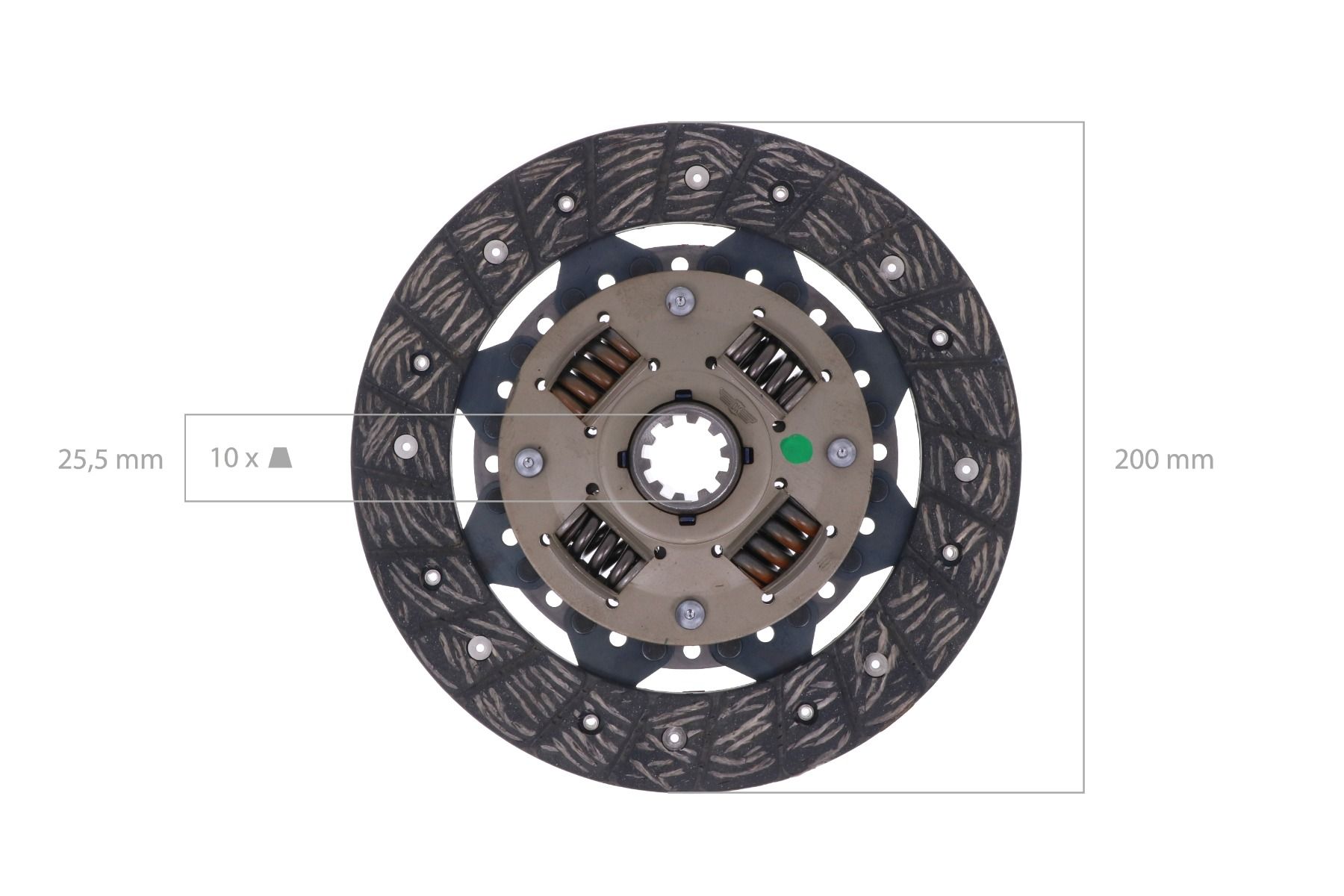 Disco della frizione Kubota Aste, B-, F-, GB-Types, Hinomoto CX-Types, Mahindra, Mitsubishi,