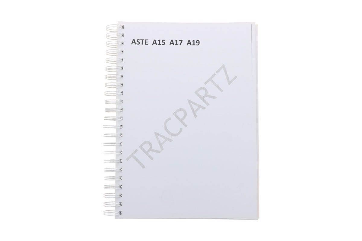 Catalogo ricambi Kubota A15, A17, A19 con disegni tecnici (giapponese)