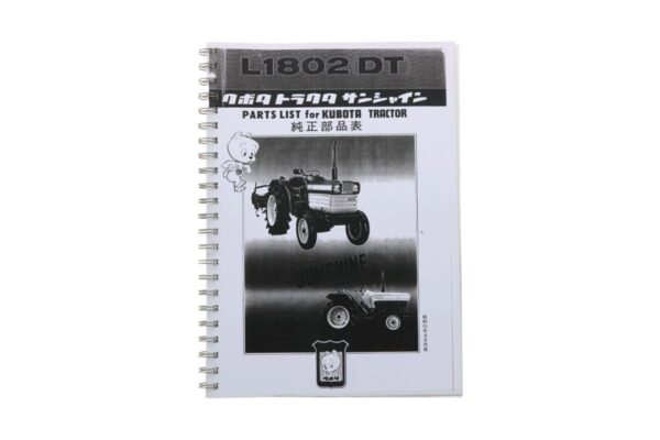 Kubota L1802 Catalogo ricambi con disegni tecnici