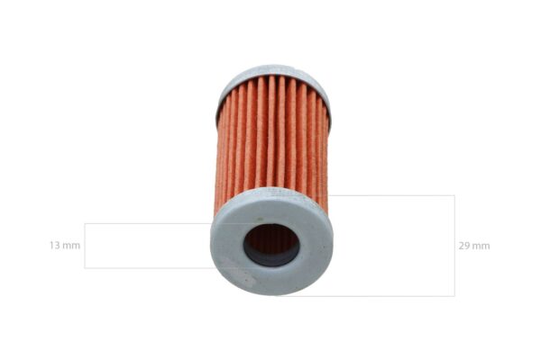 Filtro carburante con coperchio Mitsubishi, Iseki, Bolens, Ford/New Holland, Cubcadet, Case IH, Shibaura - immagine 4