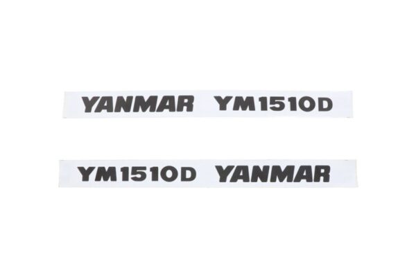 Set Adesivi decalcomania cofano Yanmar YM1510