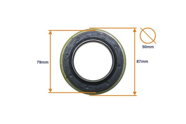 Guarnizione del mandrino 4WD Iseki TA-, TK-Types, 50-, 51-Types, Massey Ferguson Agco, Challenger, - immagine 2