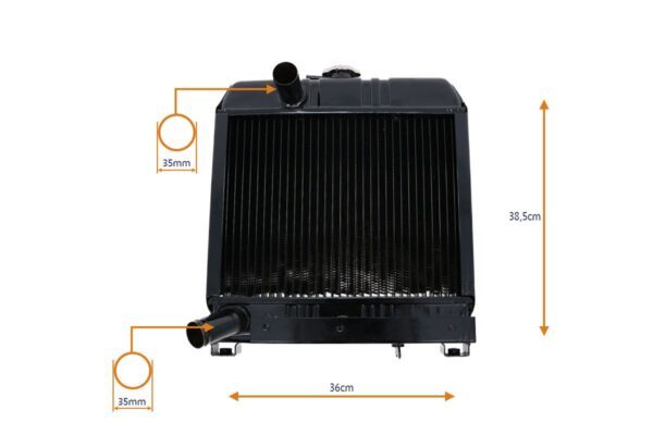 Radiatore Kubota L175, L185 L1500, L1501 - immagine 4
