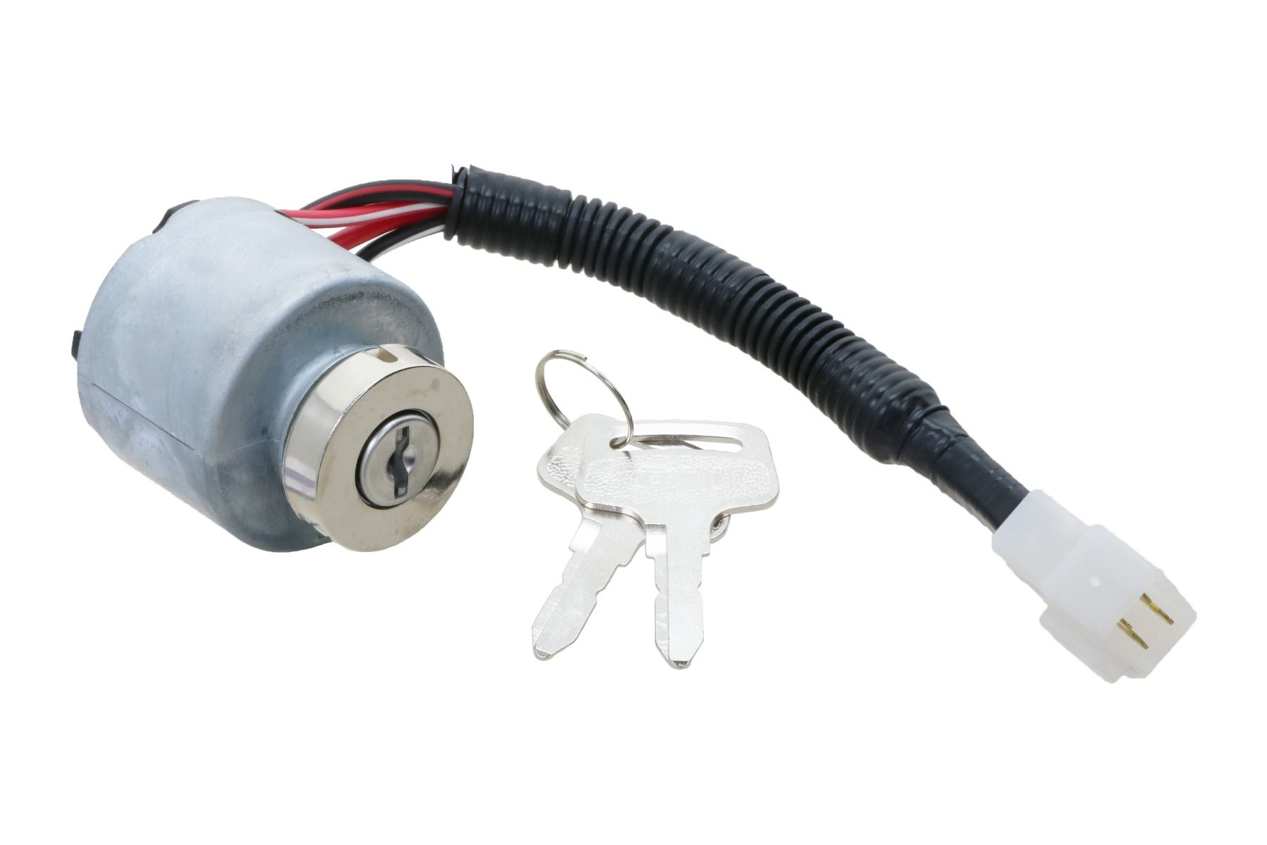 Kit Interruttore accensione con chiavi Kubota Aste, B, BX, F, G, GF, GT, KJ, KL, ST, STV, STW, T, TG, ZD, Hinomoto CX, Etc.,