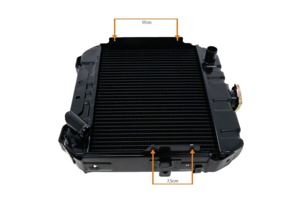 Radiatore Iseki TU1400, TU1500, TU1600, TX145, TX155, TX1410, TX1510, TX2140, TX2160 - immagine 4