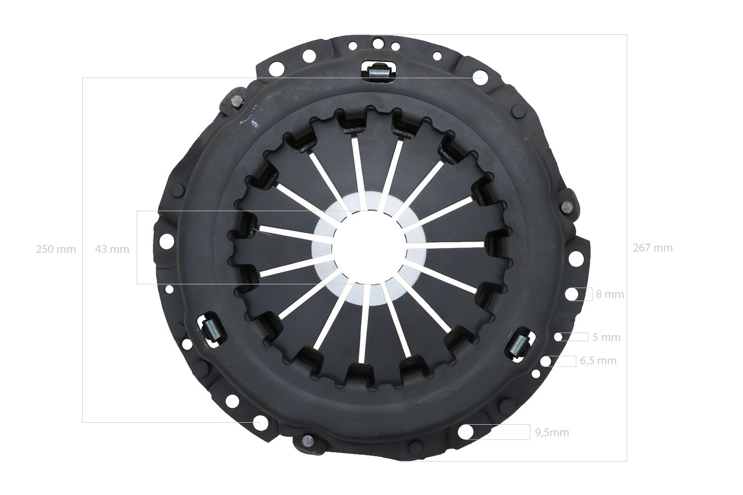 Spingidisco Kubota SATURN, X20, X24, L2201, L1802, L2002, L2202, L2402, L245