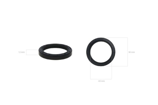 Kit guarnizioni assale posteriore Iseki TE-, TL-Tipi Bolens G272, G274, 2702, 2704, - immagine 2