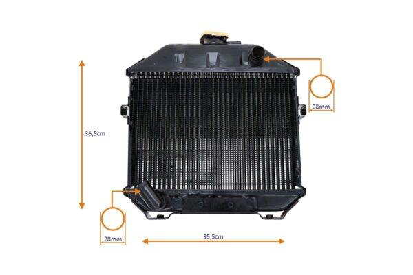Radiatore Iseki TX1210, TX1300, TX1500, KE70, KE75, Bolens, G152, G154, G164, G172, G174, - immagine 4