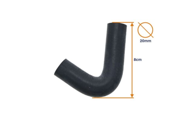Tubo radiatore (Bypass) Kubota D1100, DH1101, D1301, S2200, S2600, S2800, V1501, - immagine 2