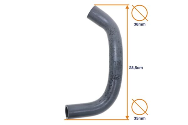 Tubo inferiore del radiatore Hinomoto E152, E154 - immagine 2