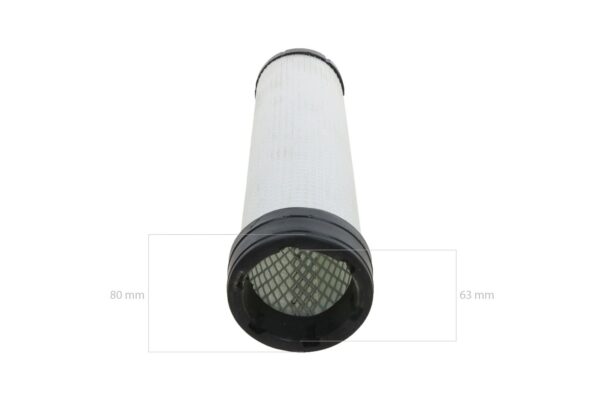 Filtro aria interno Kubota KC, KX, L, M, ME, MK, MX, U, R, Case IH, CX, John Deere, Yanmar, Bobcat - immagine 2