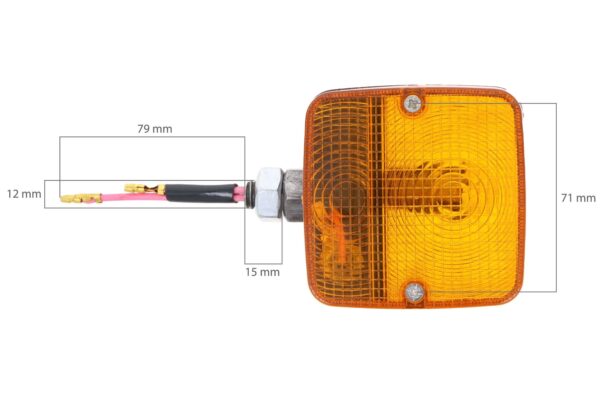 Set indicatorei di direzione universali 80 x 80mm - immagine 4