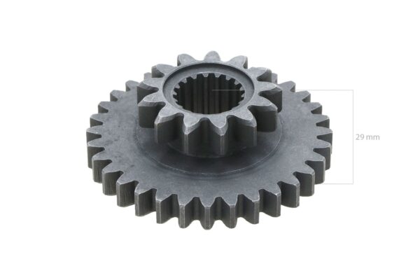Ingranaggio 13Tx32T 18 denti Kubota B1500, B1502, - immagine 2