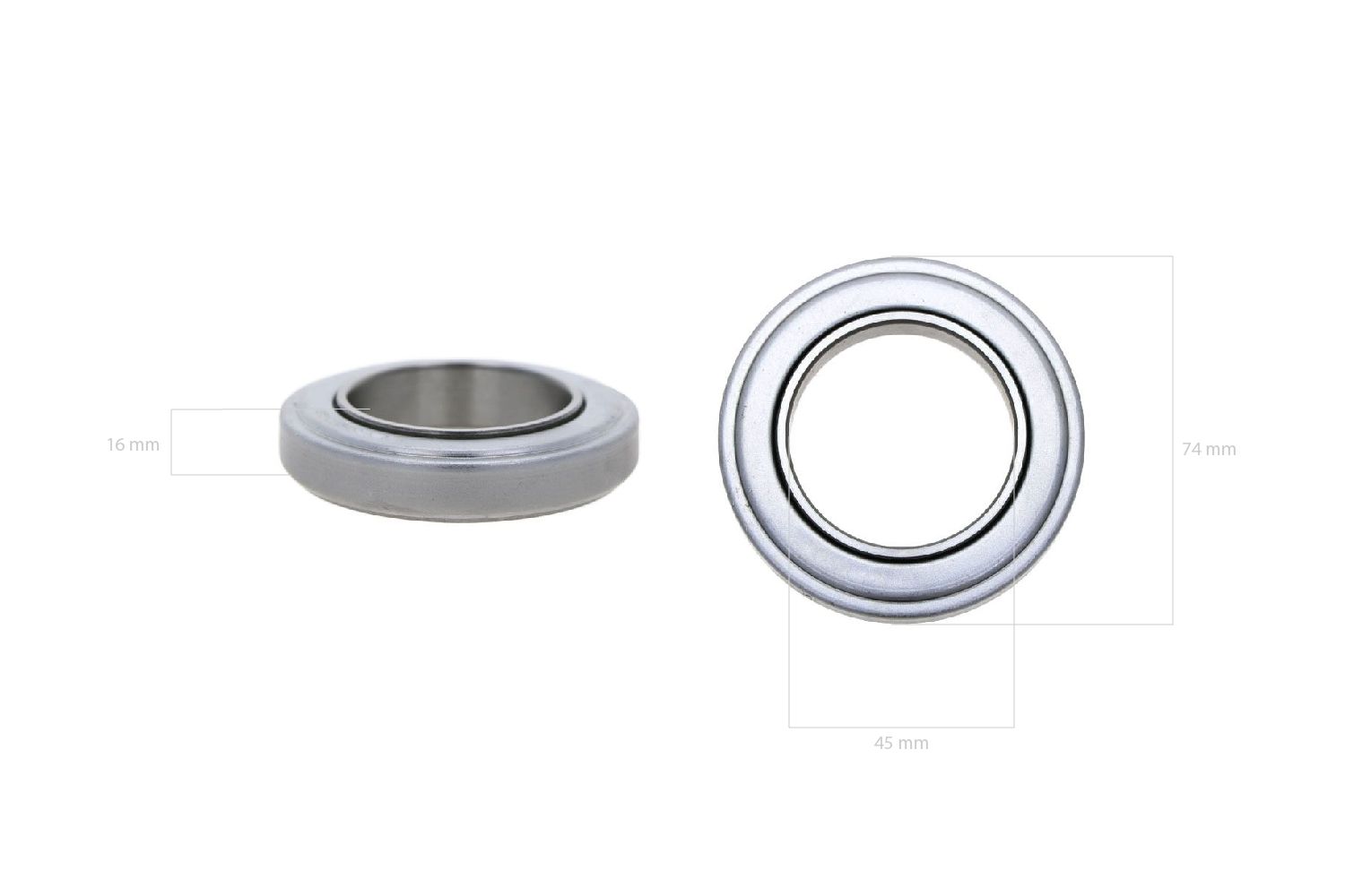 Cuscinetto reggispinta frizione Shibaura, Ford, Case IH, Yanmar, John Deere, Kubota, Mitsubishi