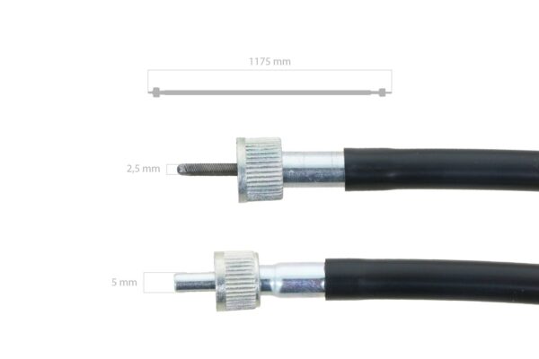 Cavo contaore Kubota B20, B4200, B5200, B6200, B7100, B7200, B8200, B9200 - immagine 4