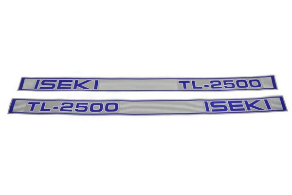 Iseki Set Adesivi decalcomania cofano TL2500