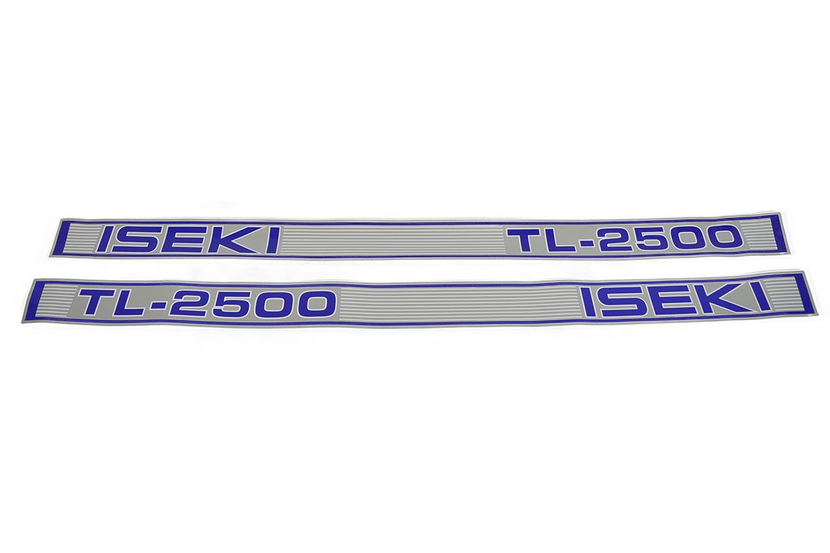 Iseki Set Adesivi decalcomania cofano TL2500