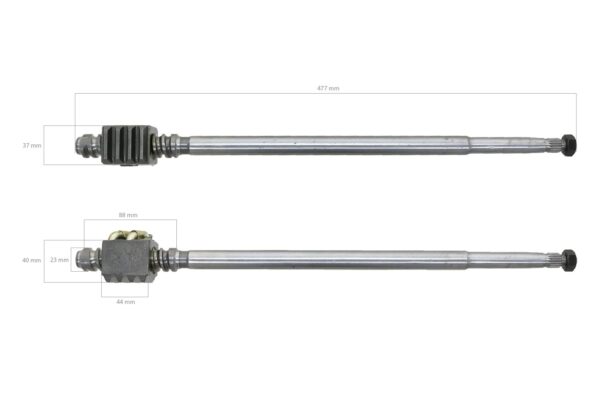 Albero dello sterzo Kubota B7000, B6001, B7001 - immagine 8