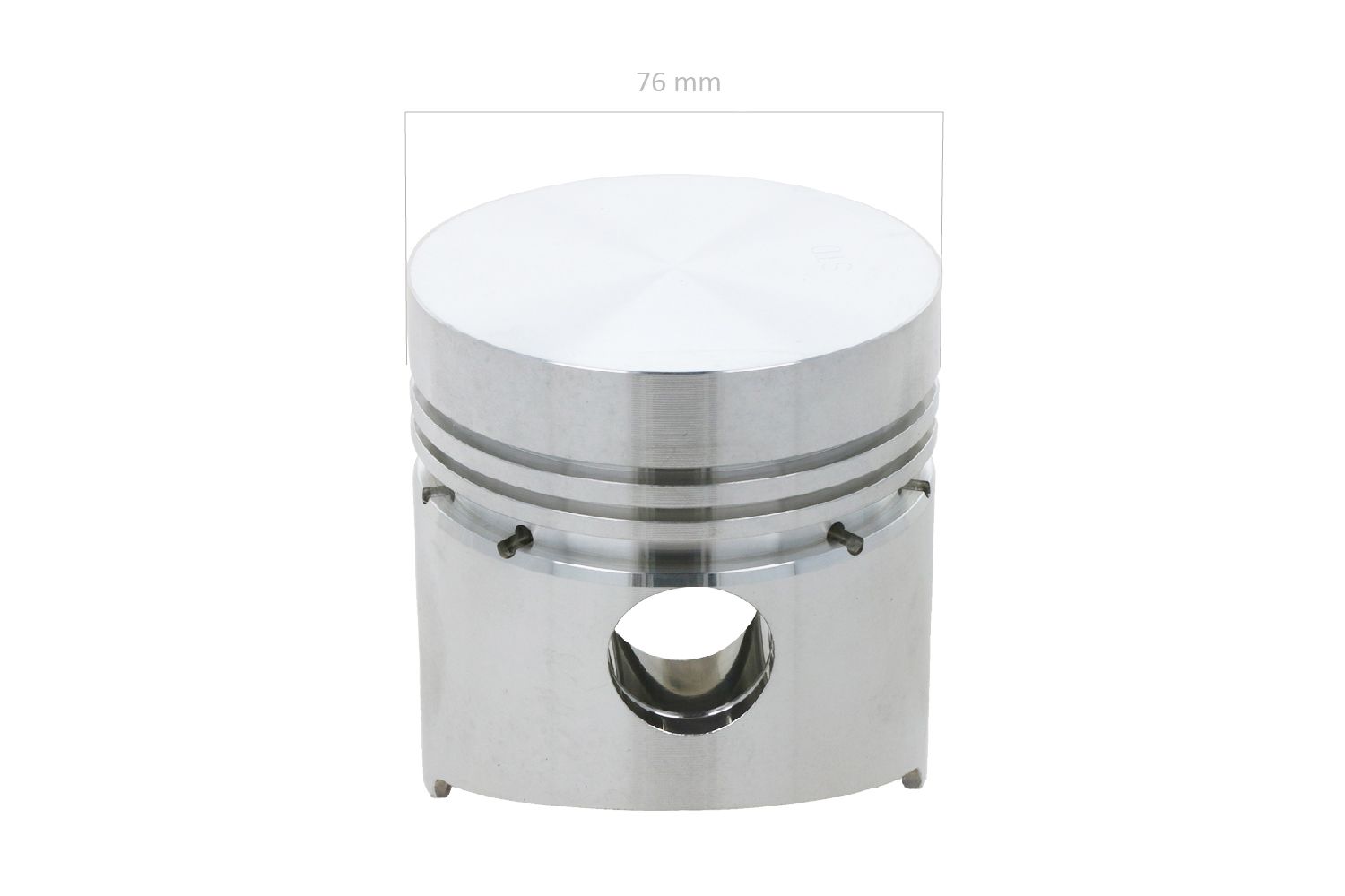 Pistone Iniezione Indiretta 76mm STD, Kubota D1100, D1100A, DH1100, DH1101, D1102A, HH1102, DM1102, V1500, V1501, Z650, Z750,