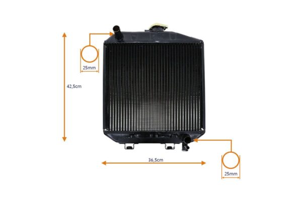 Radiatore Kubota Bulltra B1-14, B1-15, B1-16, B1-17, B40 - immagine 4