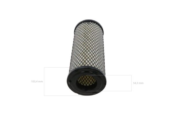 Filtro aria Iseki AT, ATK, SF, SFH, SL, SZ, Sial, Hunter, TF, TG, TH, TLE, TM, Massey Ferguson, 1230, 1235, 1525, 1526, 1528, 1529, 1531, 1532, 1533, 1540, 1635, 1755, FC23, - immagine 2