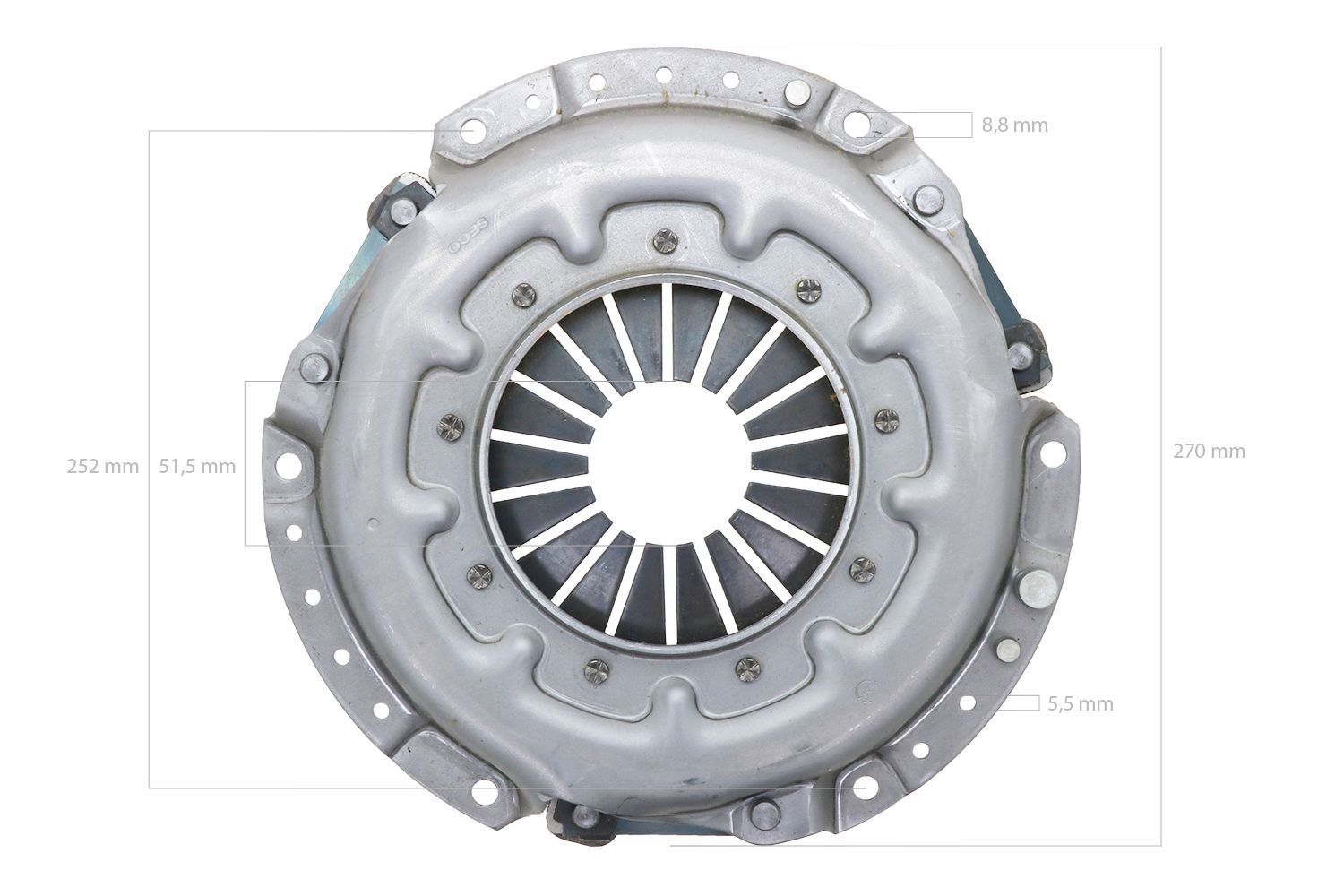 Spingidisco 8 ½” Kubota B-, GL-, ST-, X-, L-Types, Hinomoto NX-Types, Kioti CK-, LB-, LK-Types