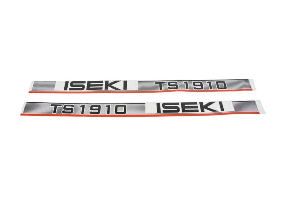Set Adesivi decalcomania cofano Iseki TS1910