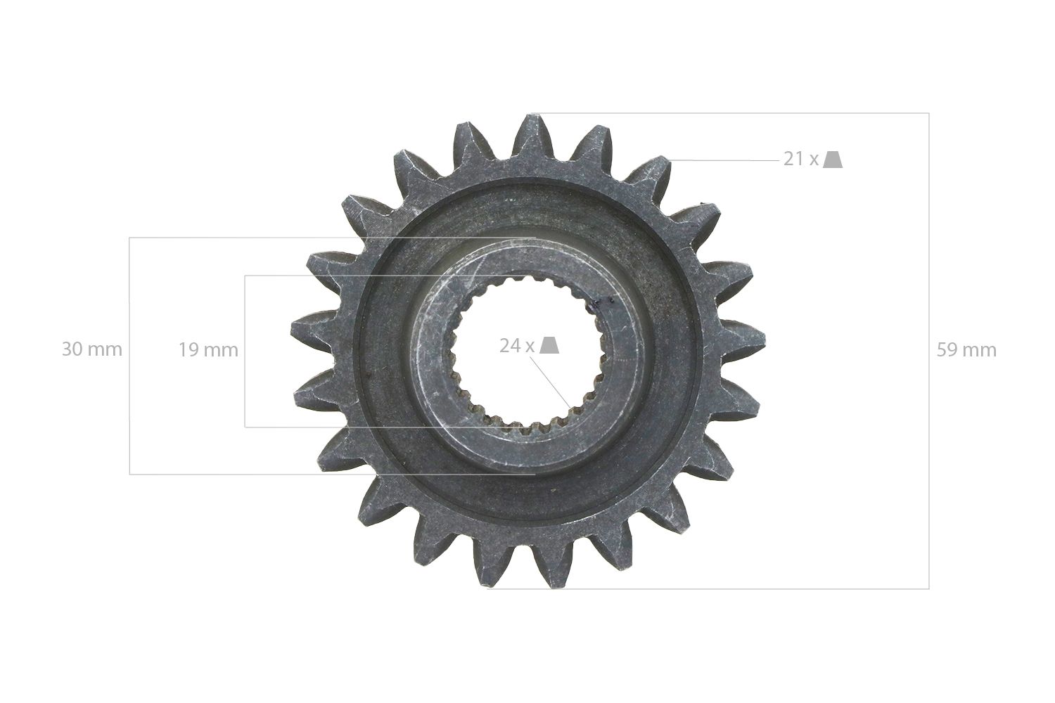 Ingranaggio 21TX24T