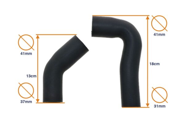 Kit tubo radiatore Kubota B1902 - immagine 2