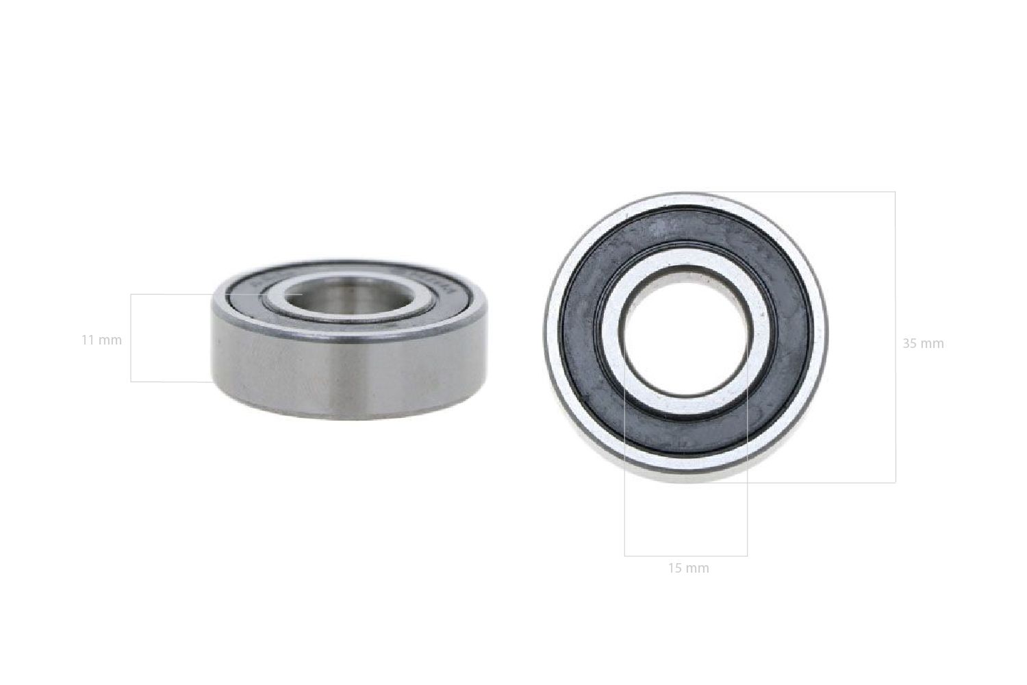 Rodamiento 6202-2RS, 15x35x11,