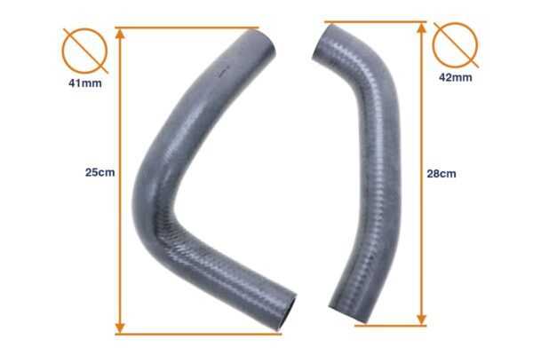 Kit tubo radiatore Shibaura D26, D28, - immagine 2