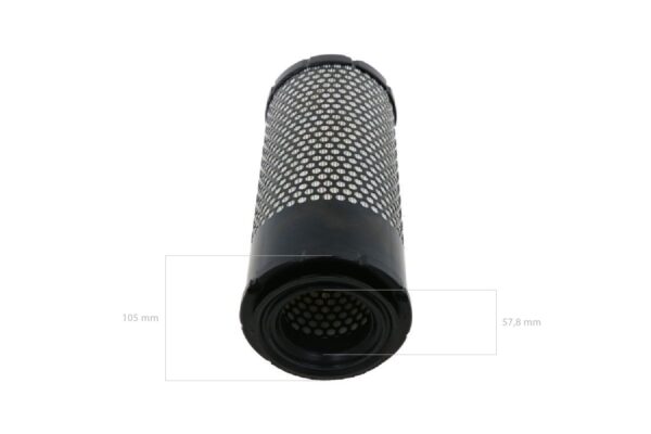 Filtro aria Kubota FT, GL, GT, F, KJT, KL, KT, L, SL, ST, STA, STV, U, ZG, Hinomoto, NX, NTX, NZ, T, Mitsubishi, MT231, MT251, MT271, MT291, MT311, MT331, MT341 - immagine 2