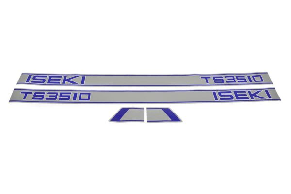 Set Adesivi decalcomania cofano Iseki TS3510