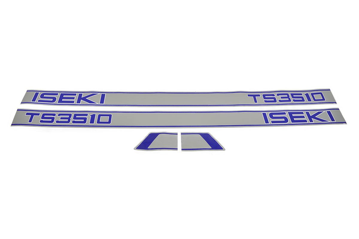 Set Adesivi decalcomania cofano Iseki TS3510