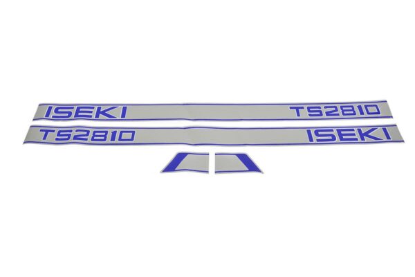 Set Adesivi decalcomania cofano Iseki TS2810
